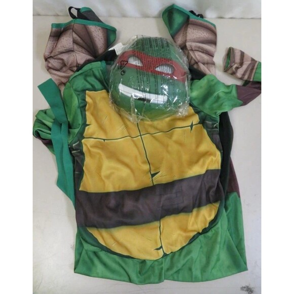 Teenage Mutant Ninja Turtles Raphael Child Halloween Costume Medium 8-10 5-7 Y - Picture 2 of 6